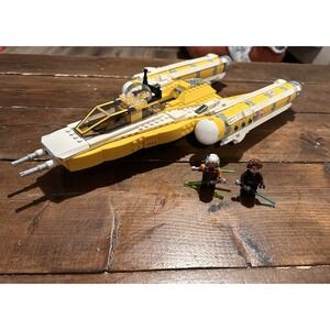 LEGO Star Wars: Anakin's Y-Wing Starfighter (8037) Missing A Few Pieces No Box